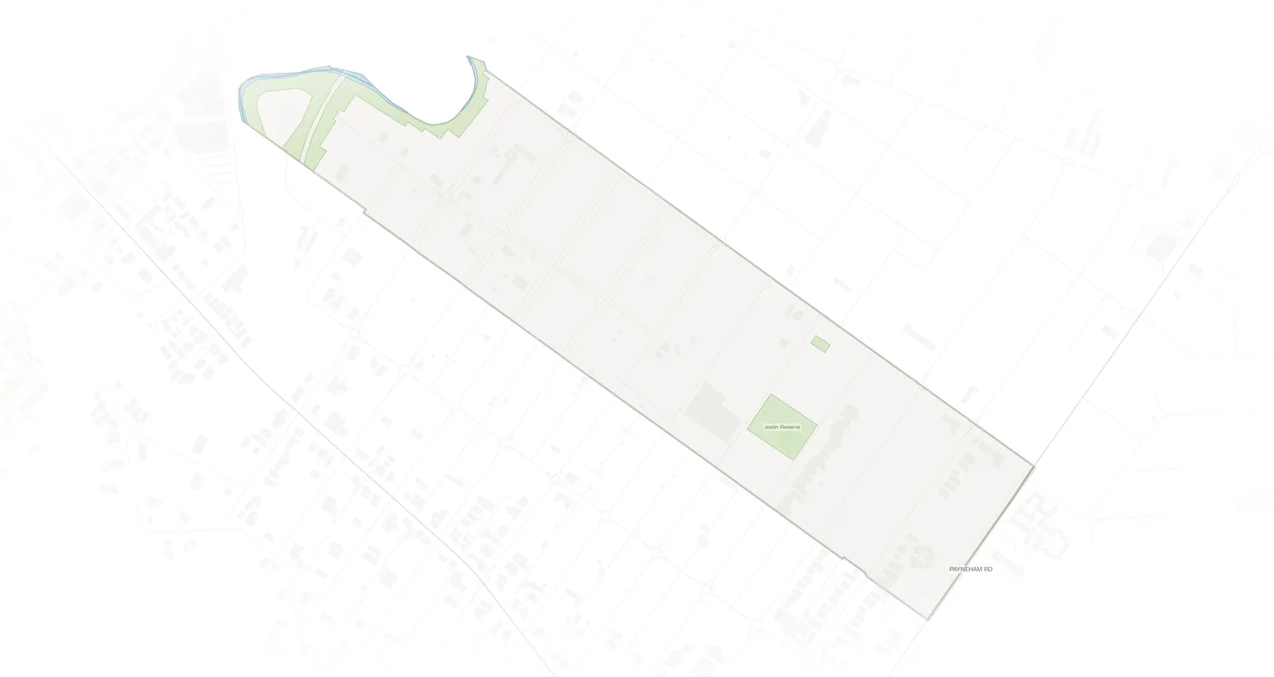Joslin urban fabric map