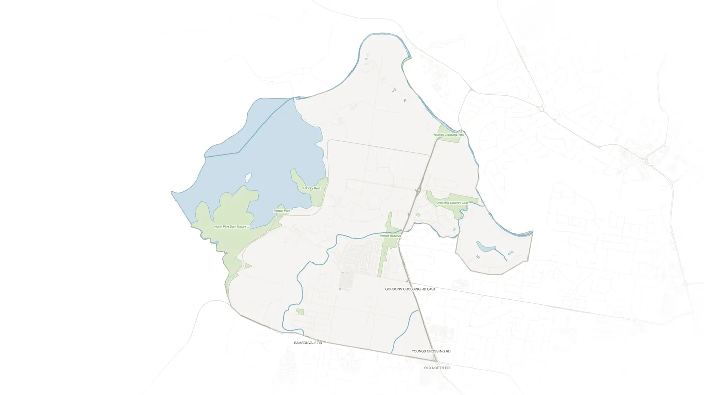 Joyner urban fabric map