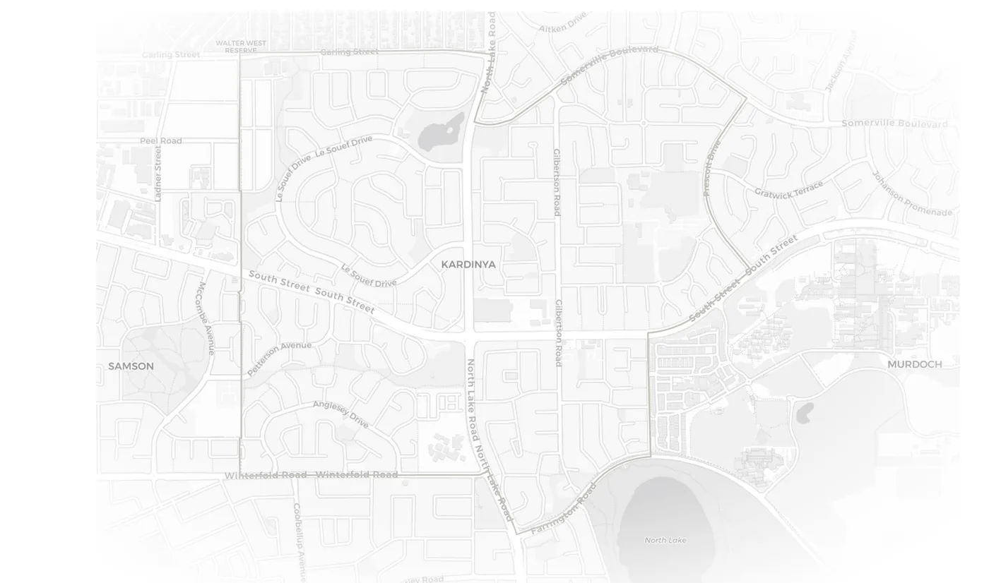Kardinya urban fabric map