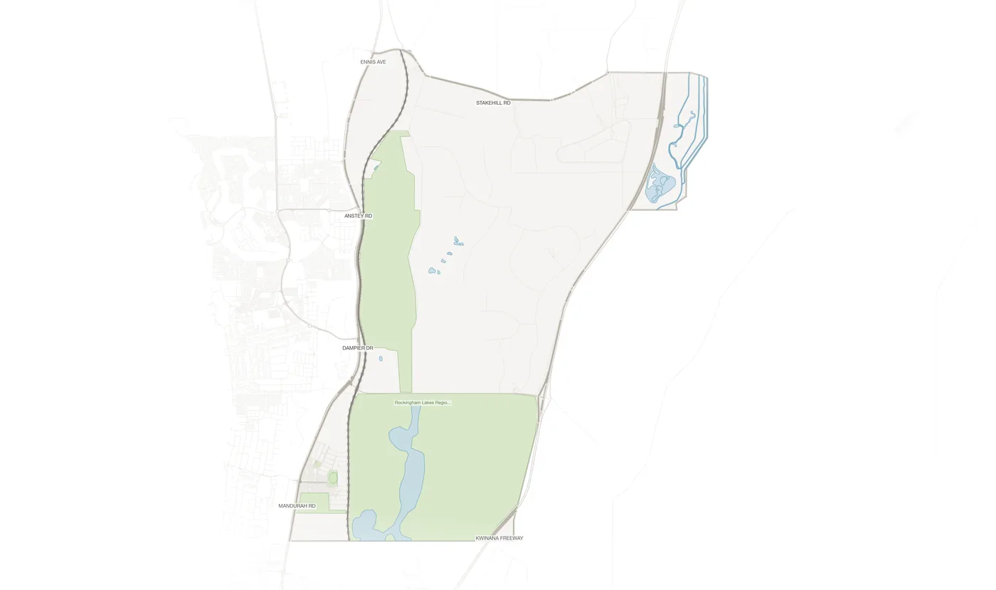 Karnup urban fabric map