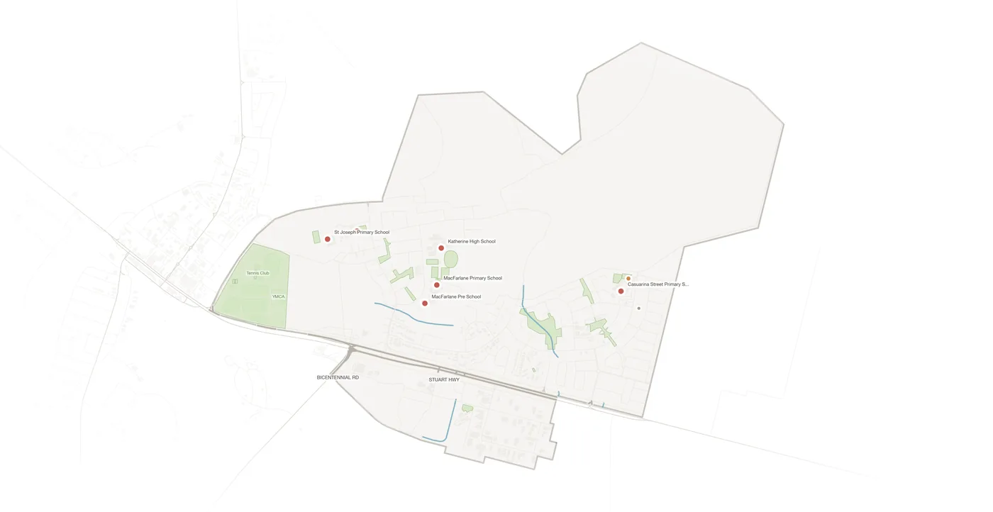 Katherine East urban fabric map