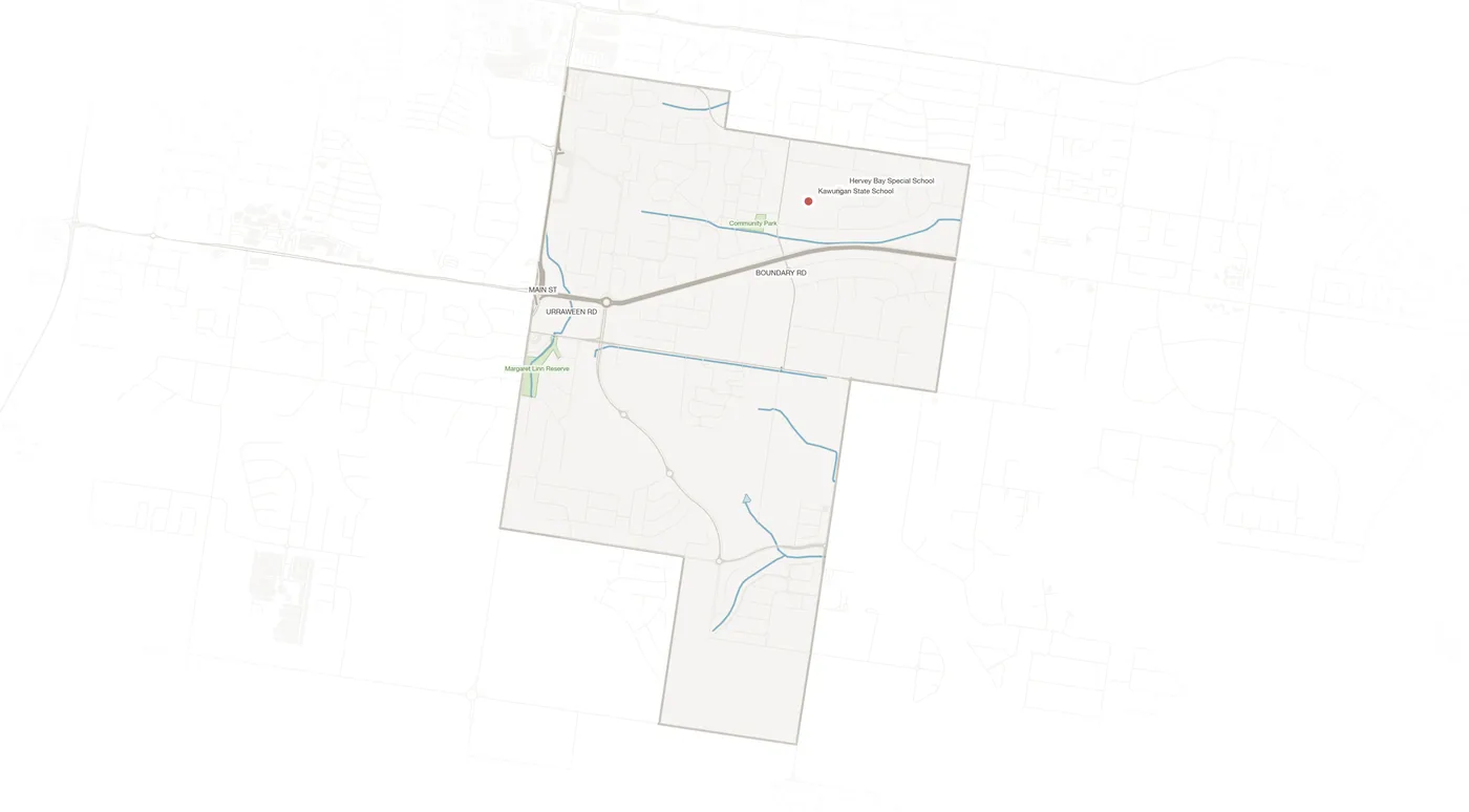 Kawungan urban fabric map