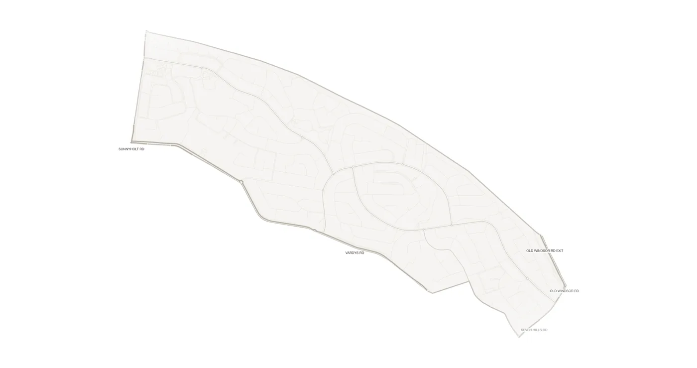 Kings Langley urban fabric map