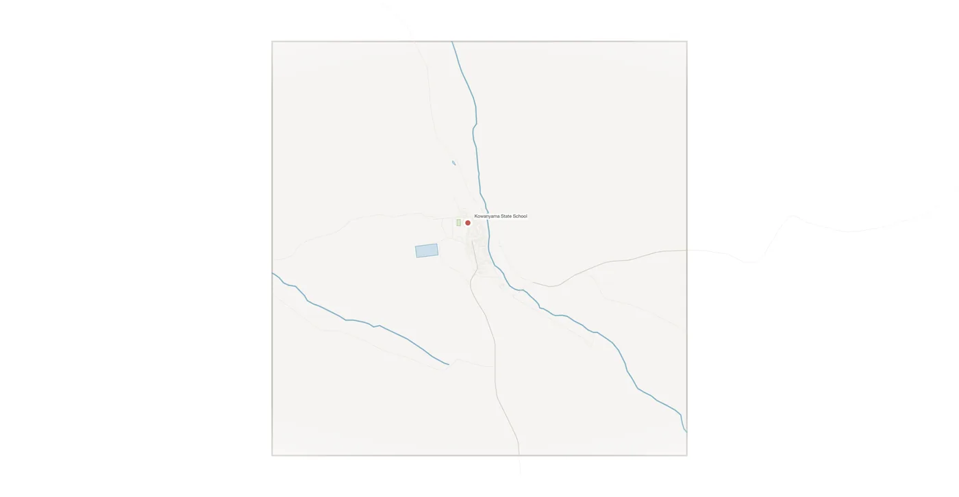 Kowanyama urban fabric map