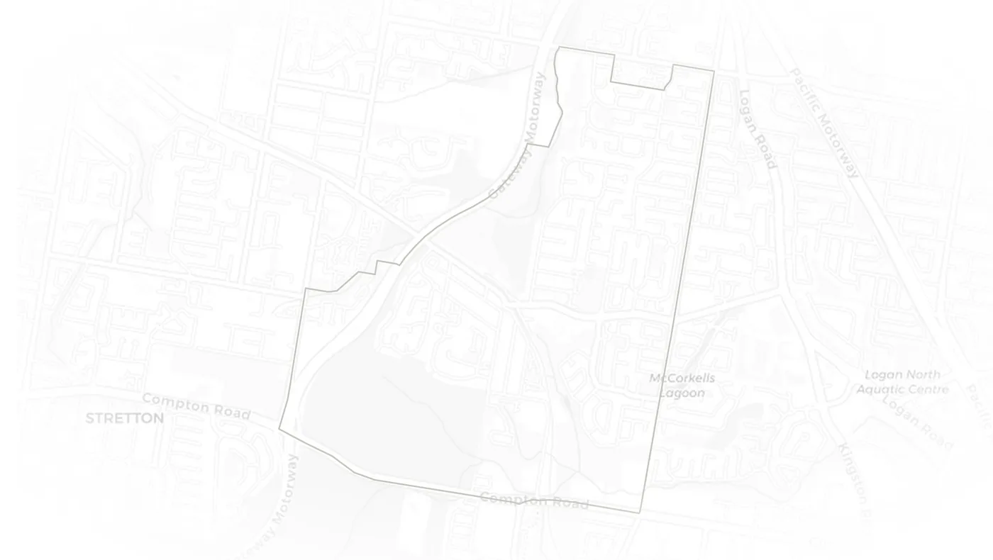 Kuraby urban fabric map