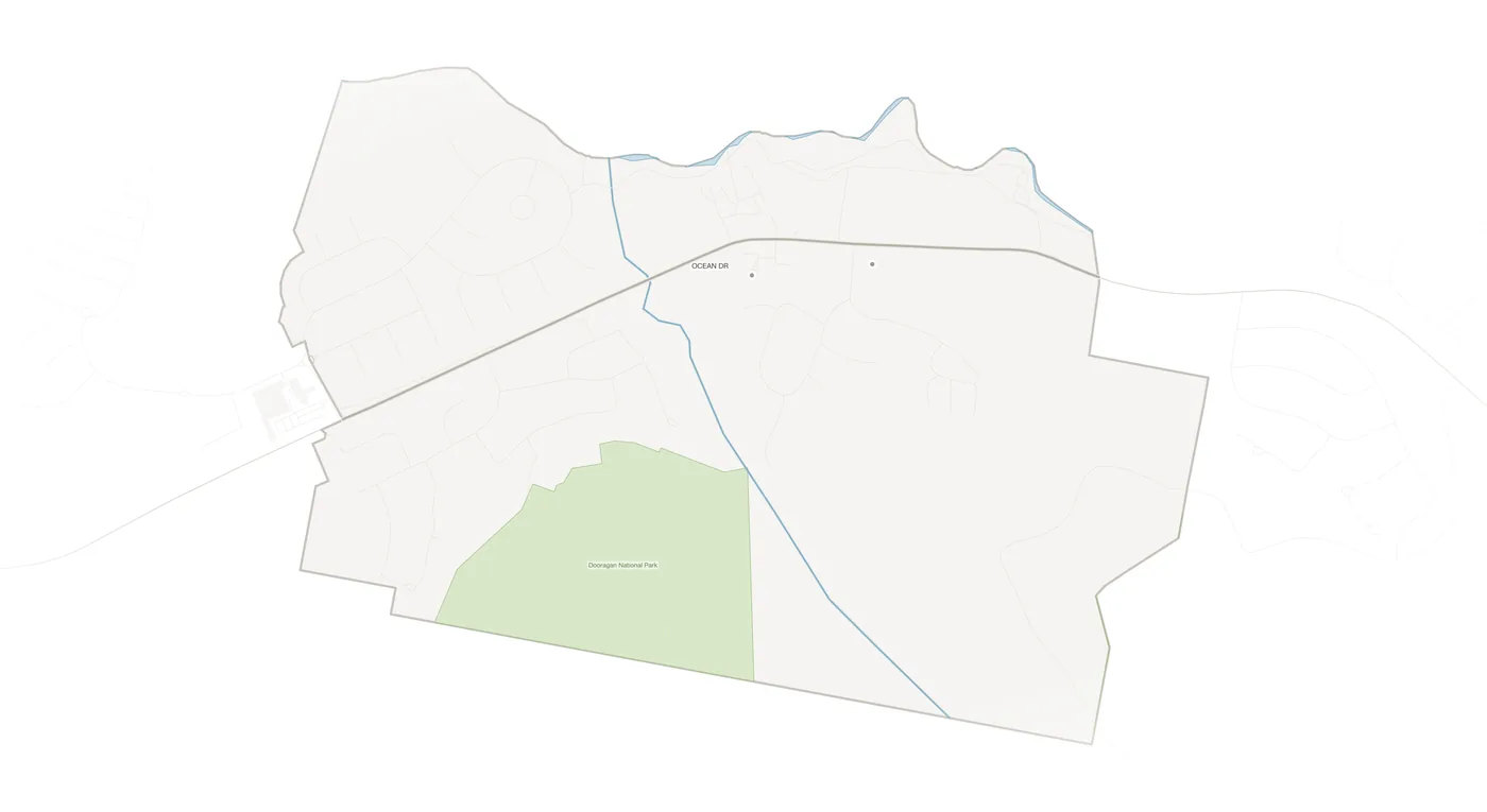 Lakewood urban fabric map