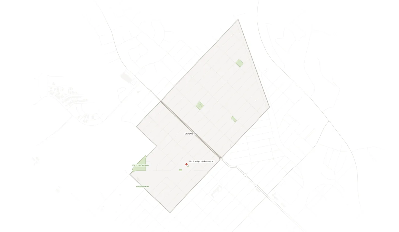 Lamington urban fabric map