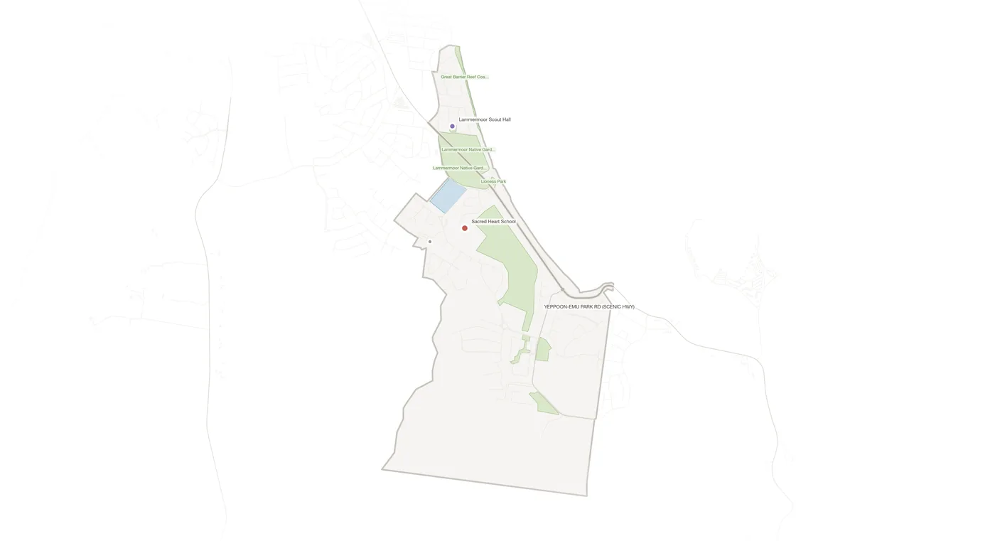 Lammermoor urban fabric map