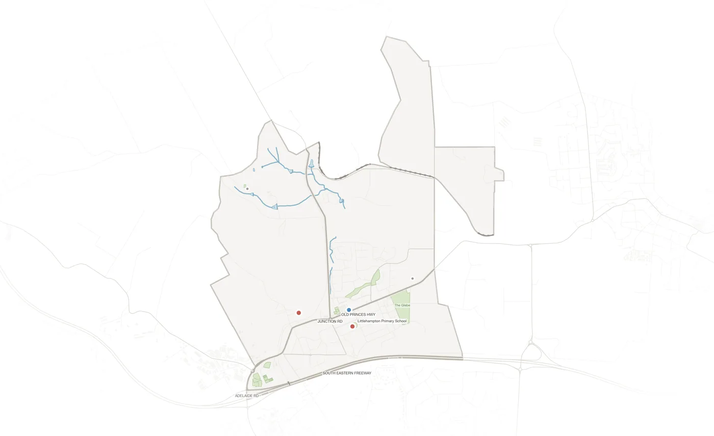 Littlehampton urban fabric map