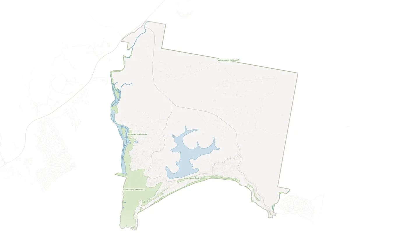 Long Beach urban fabric map