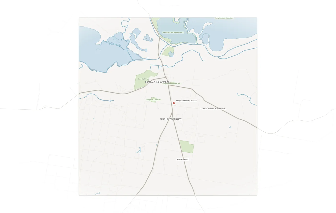 Longford urban fabric map