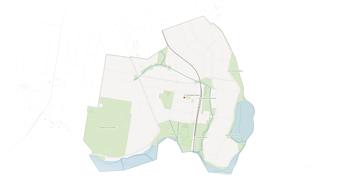 Lota urban fabric map