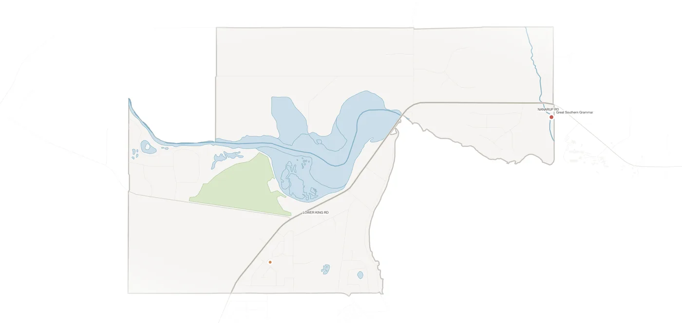 Lower King urban fabric map
