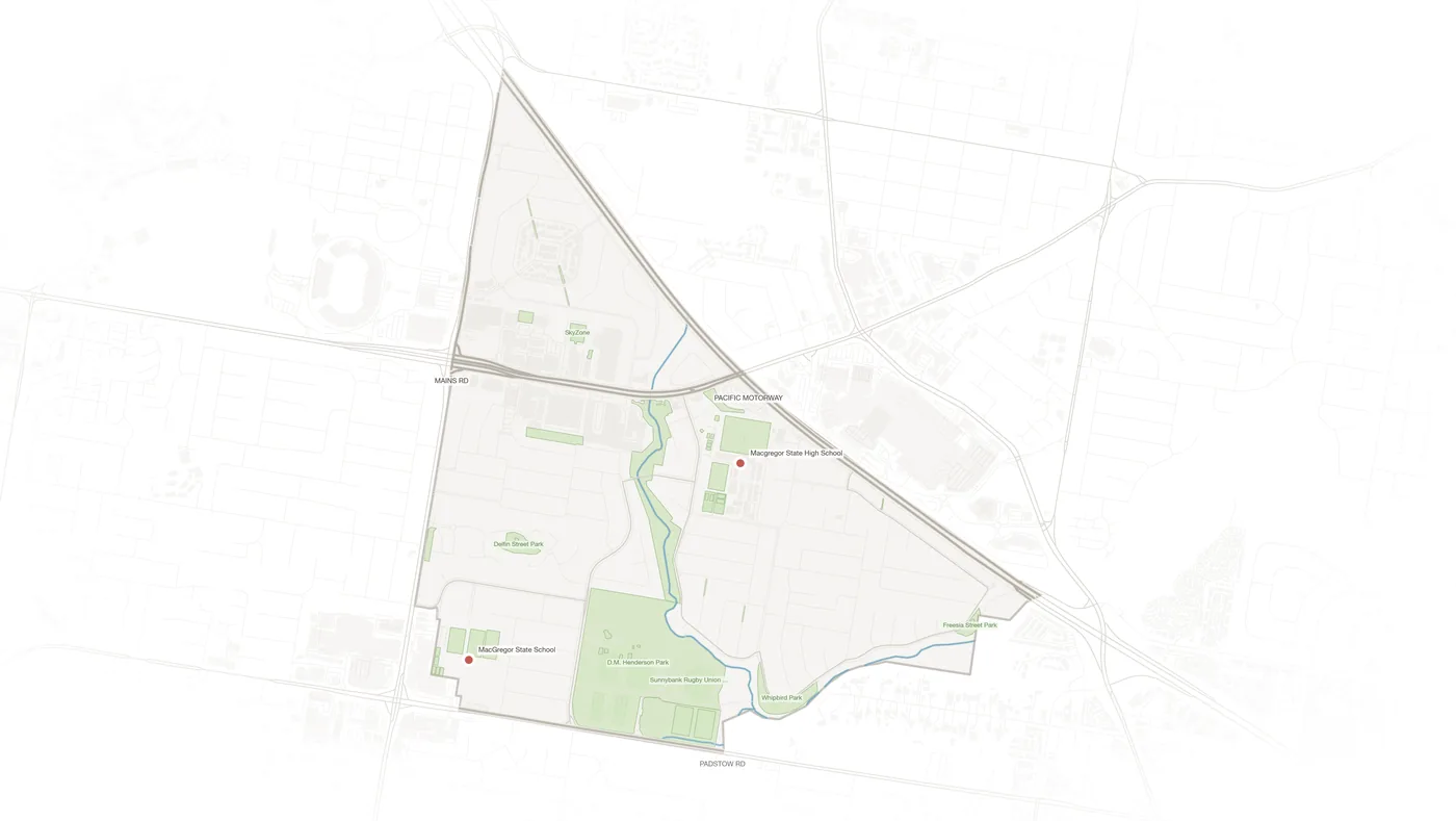 Macgregor urban fabric map