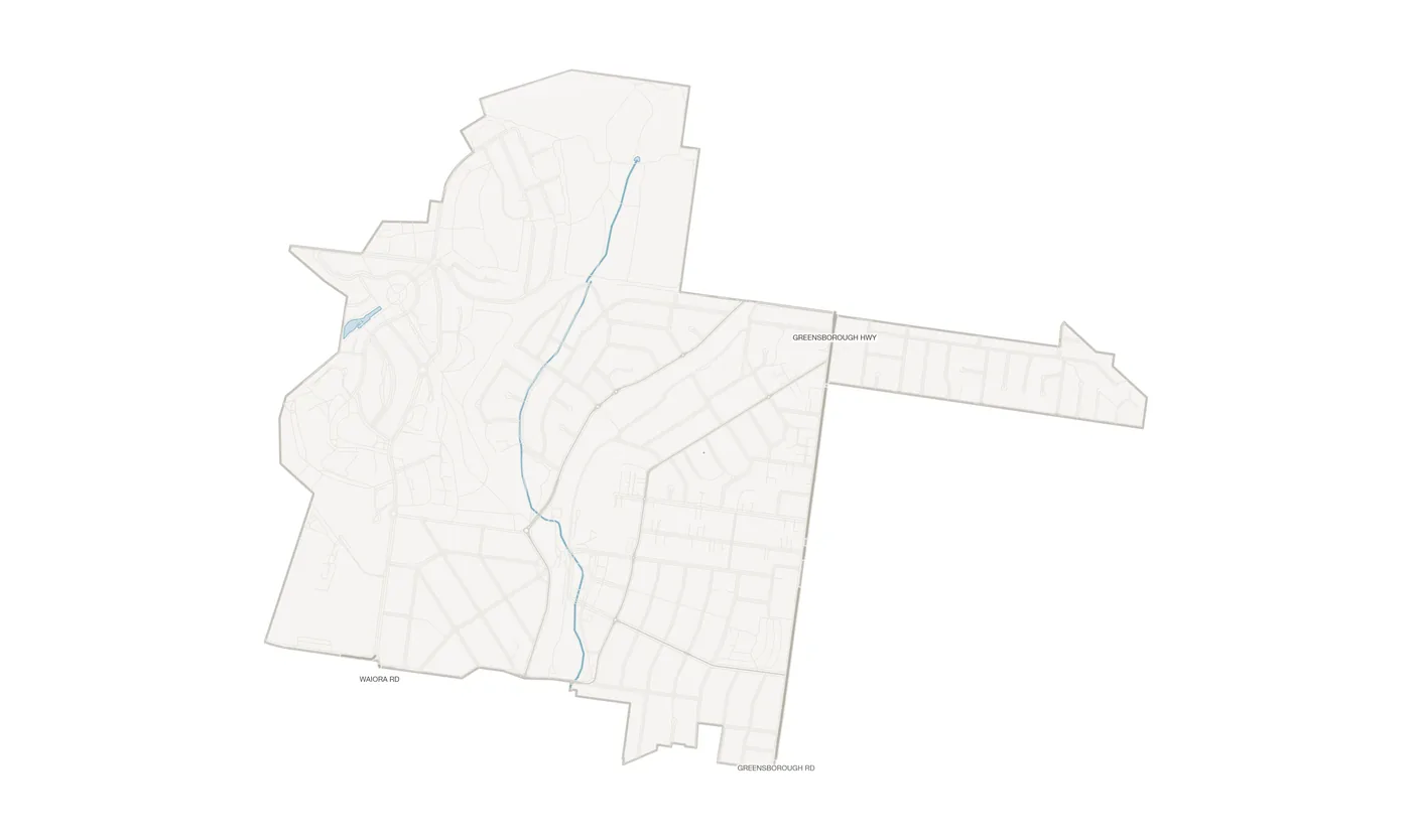 Macleod urban fabric map
