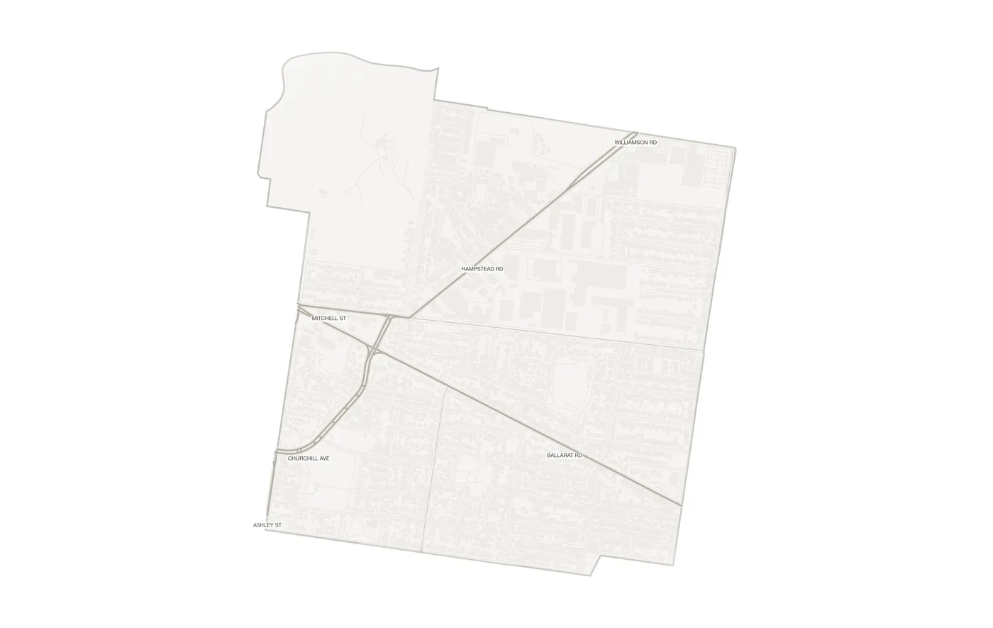 Maidstone urban fabric map