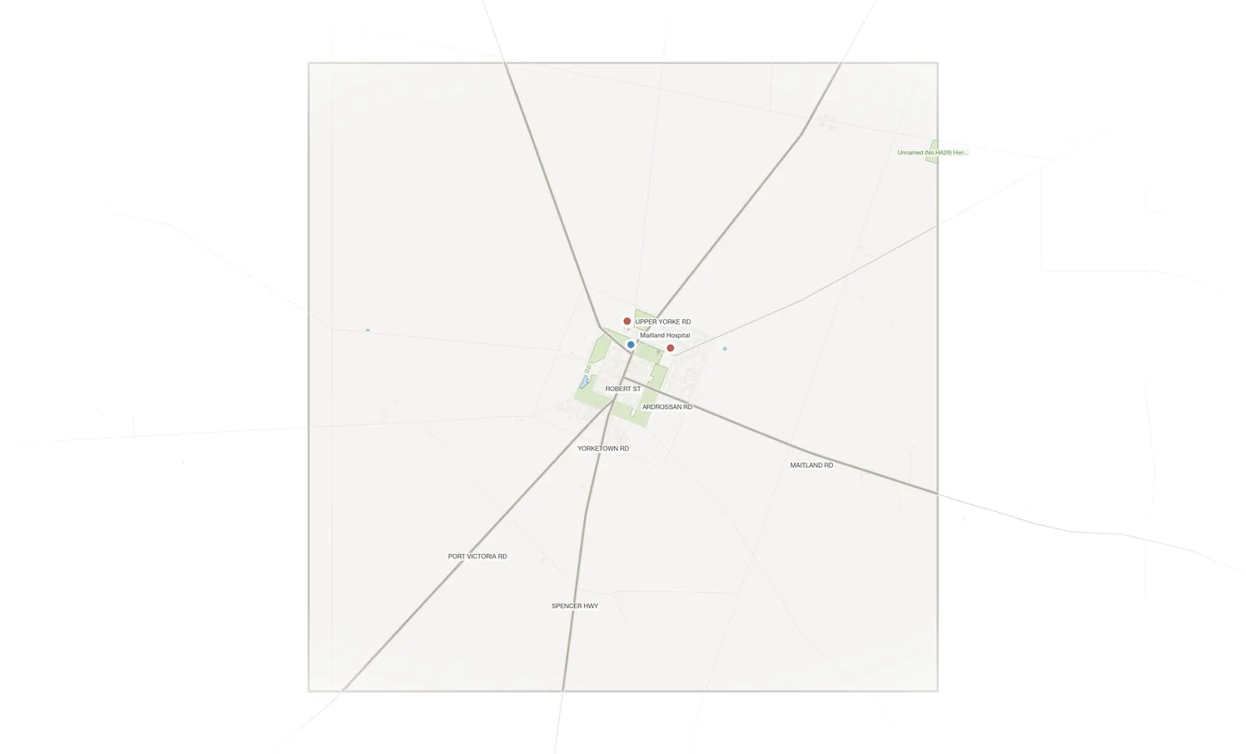 Maitland urban fabric map