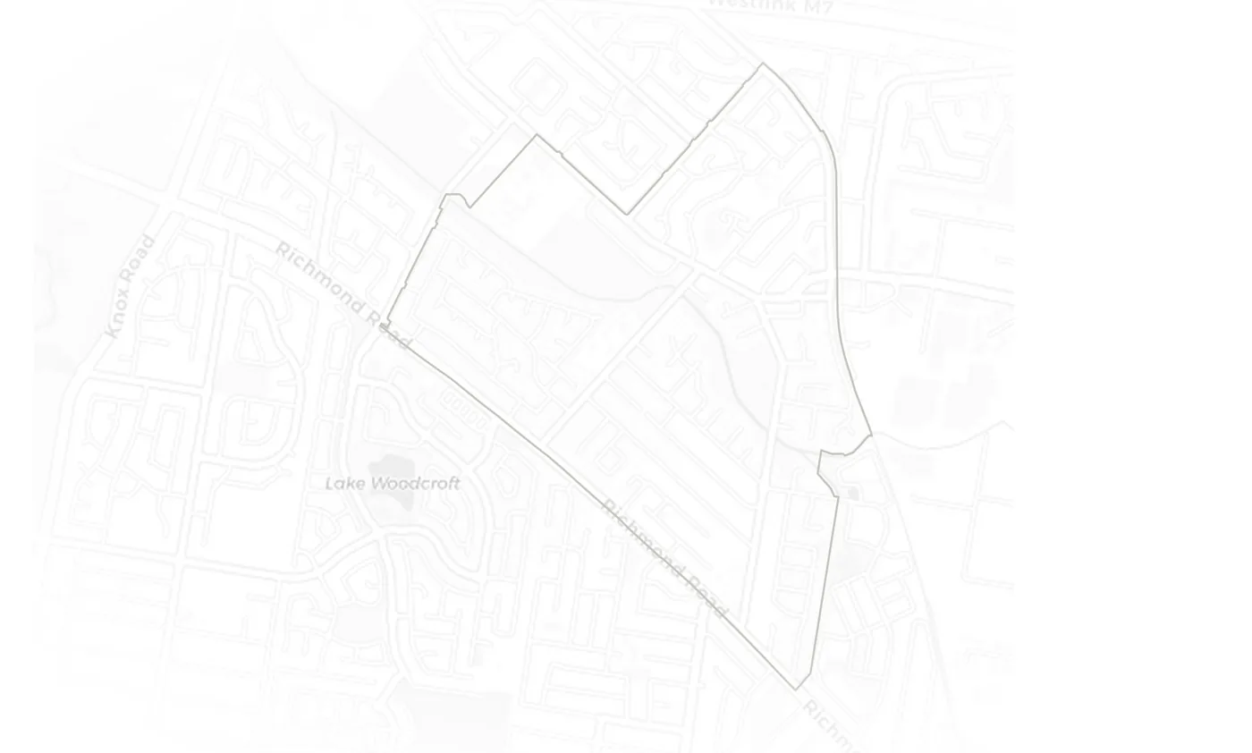 Marayong urban fabric map