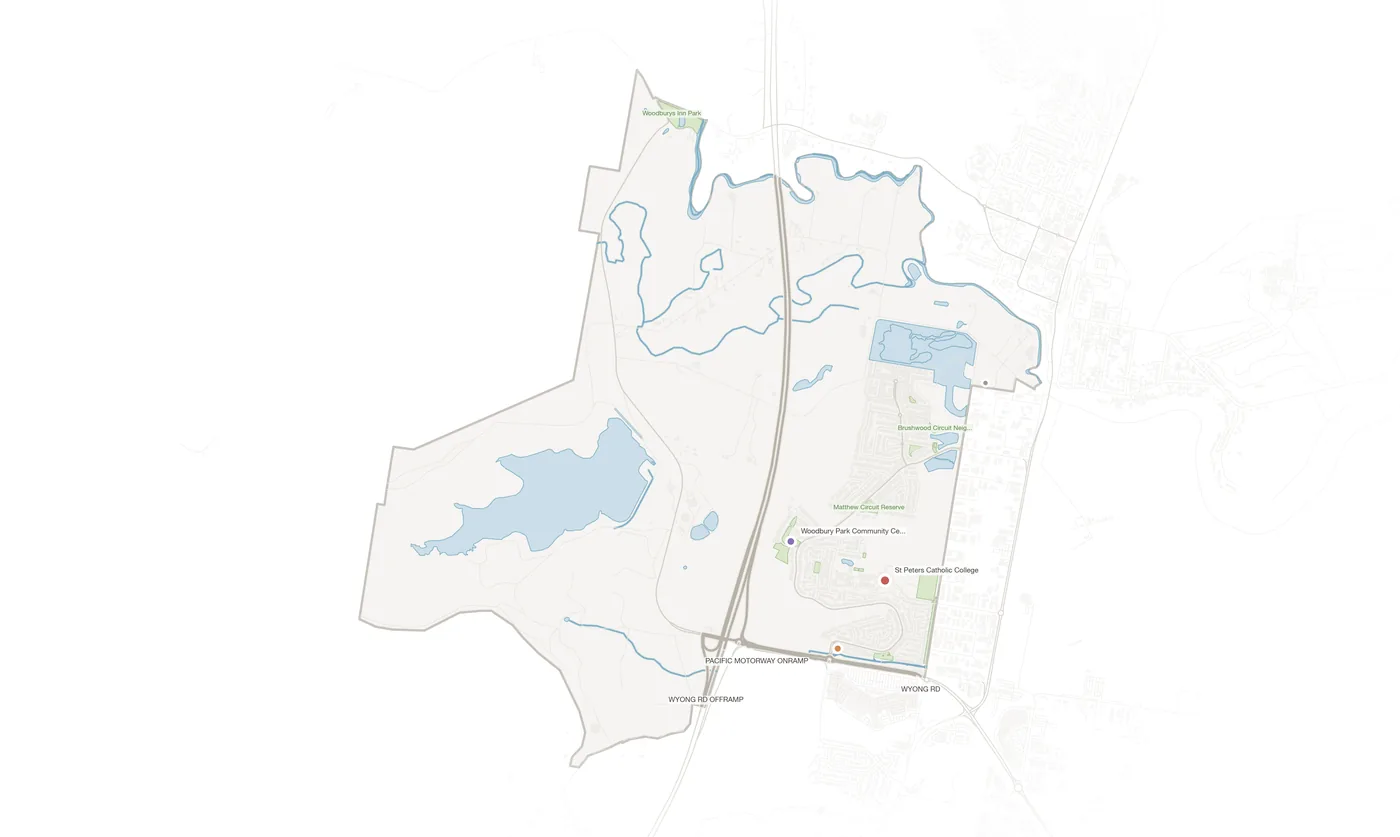 Mardi urban fabric map