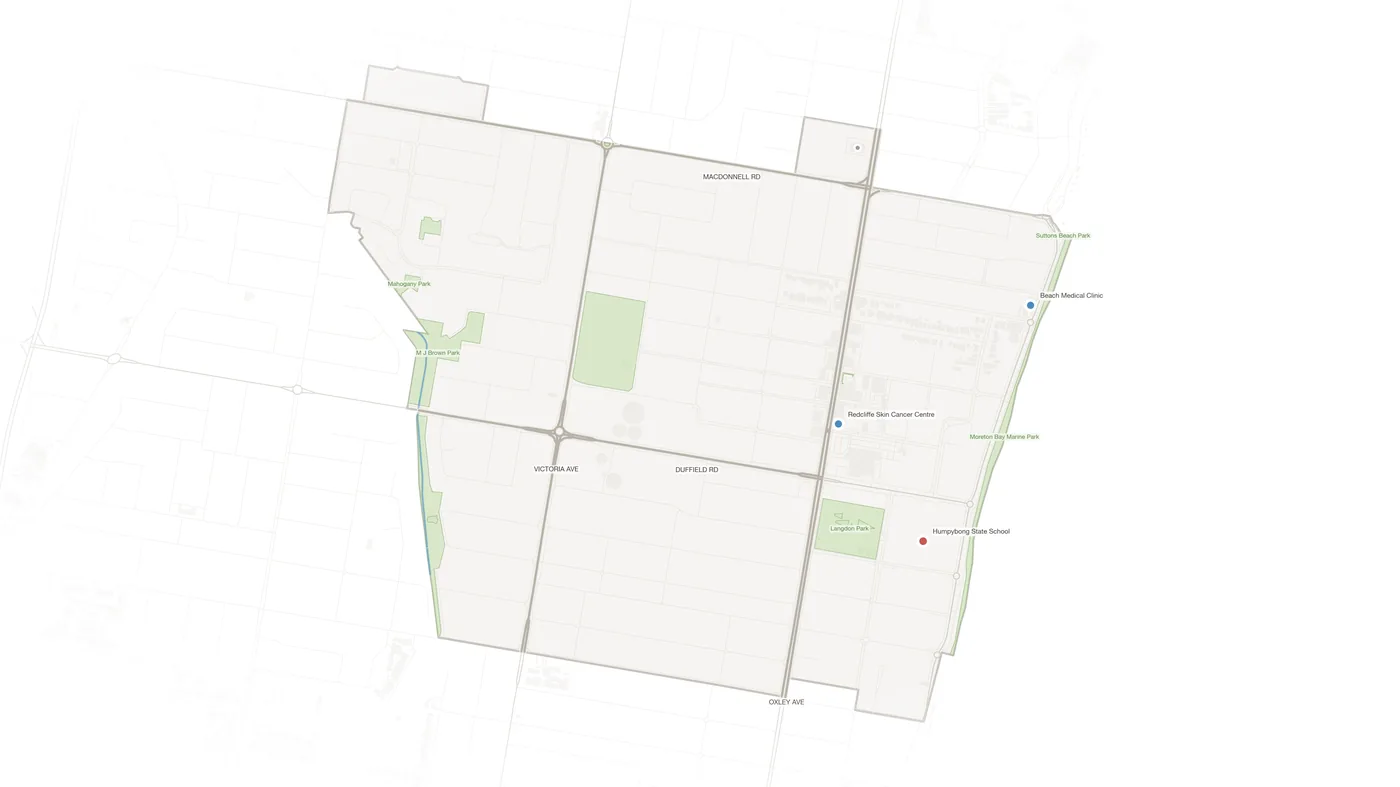 Margate urban fabric map