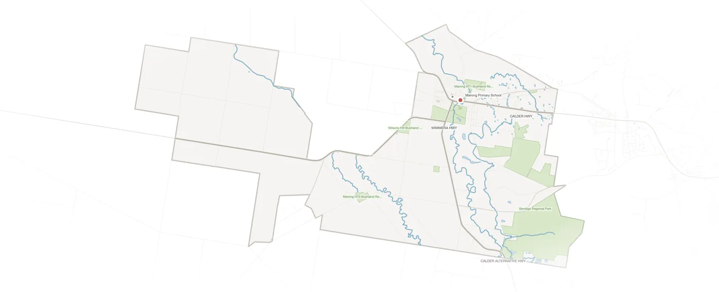 Marong urban fabric map
