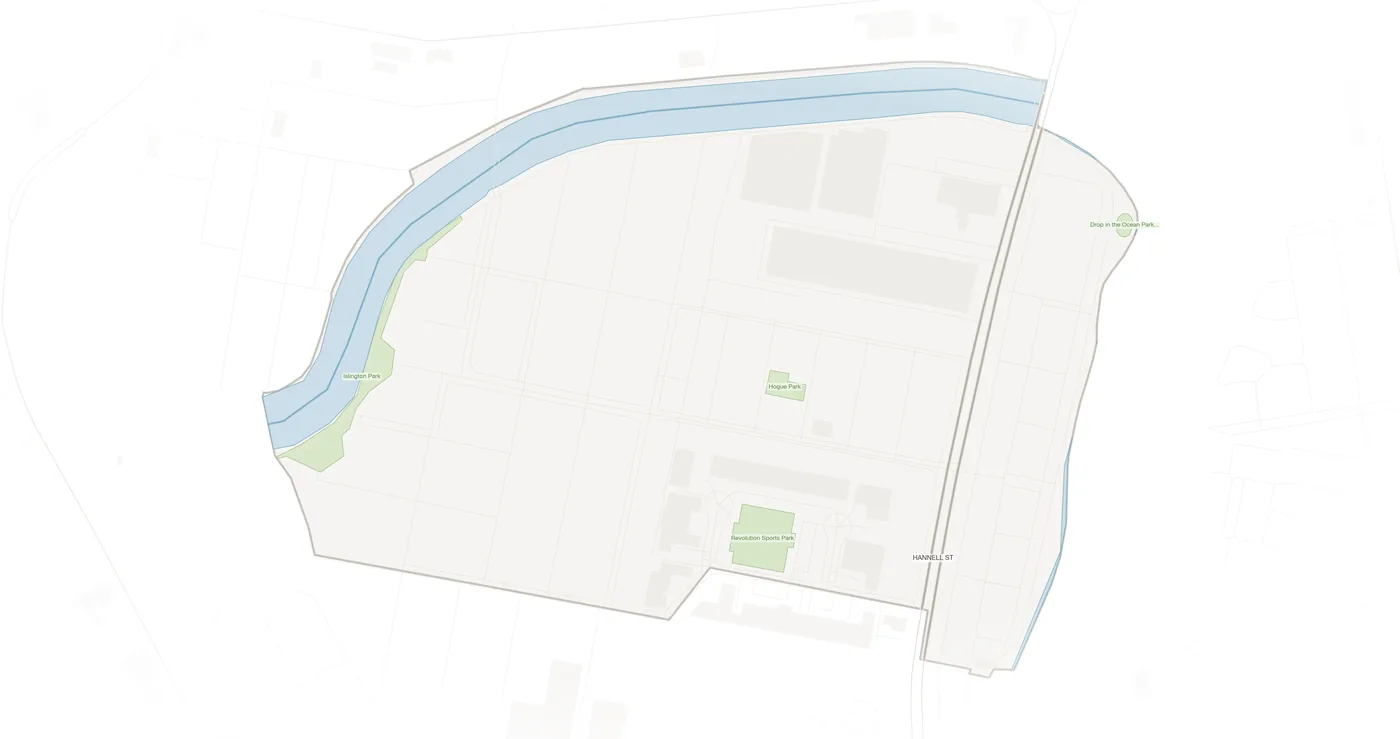Maryville urban fabric map