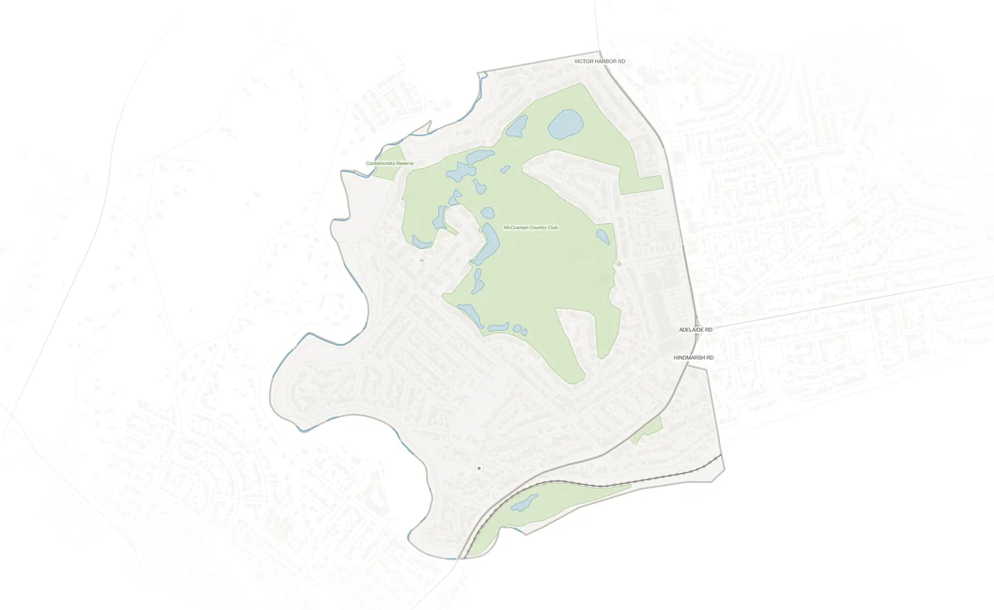 Mccracken urban fabric map