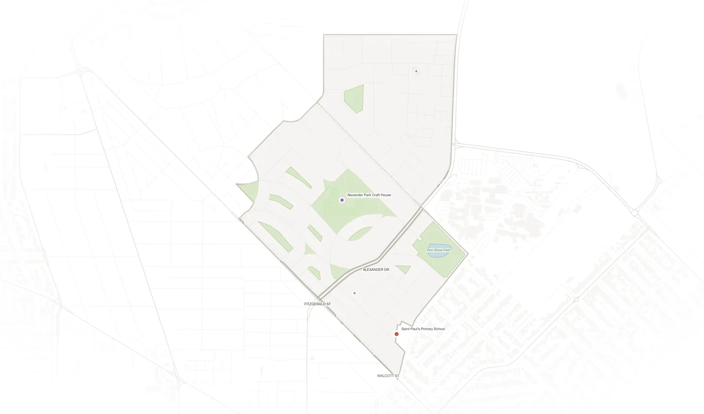 Menora urban fabric map