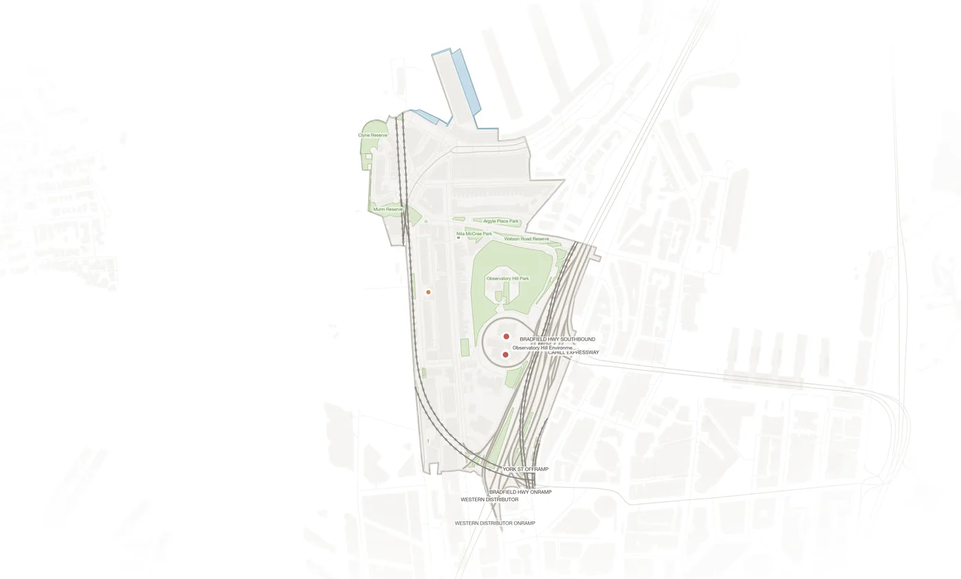 Millers Point urban fabric map