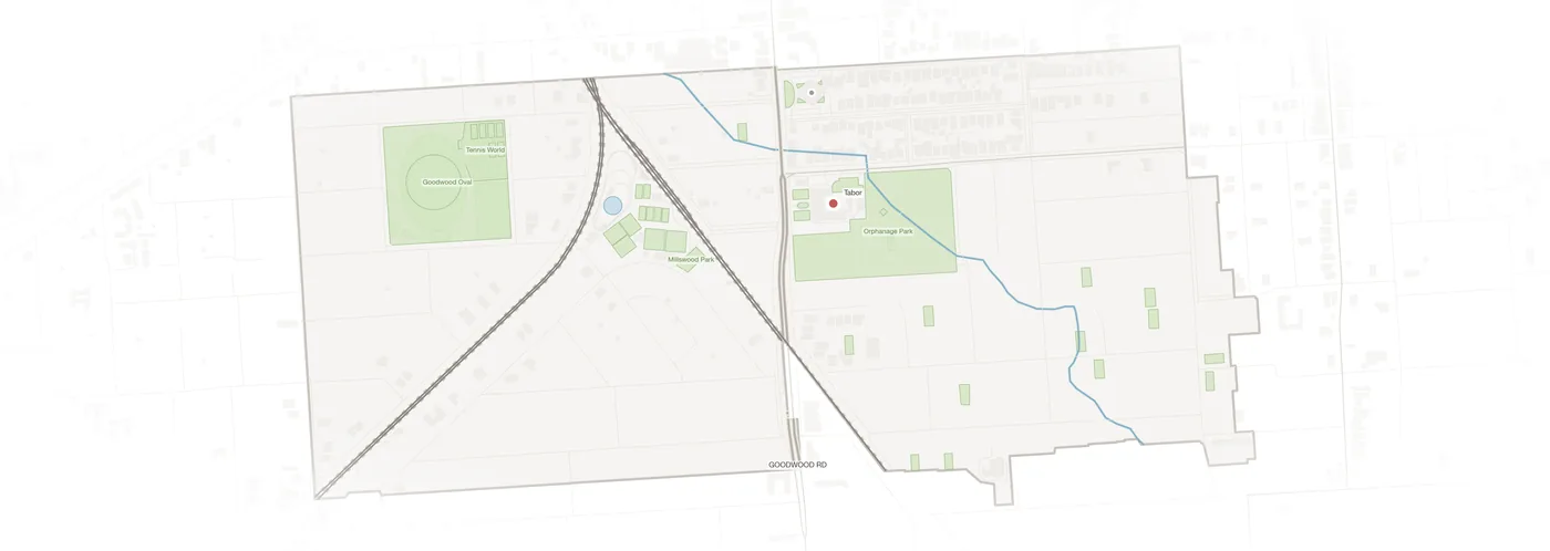 Millswood urban fabric map