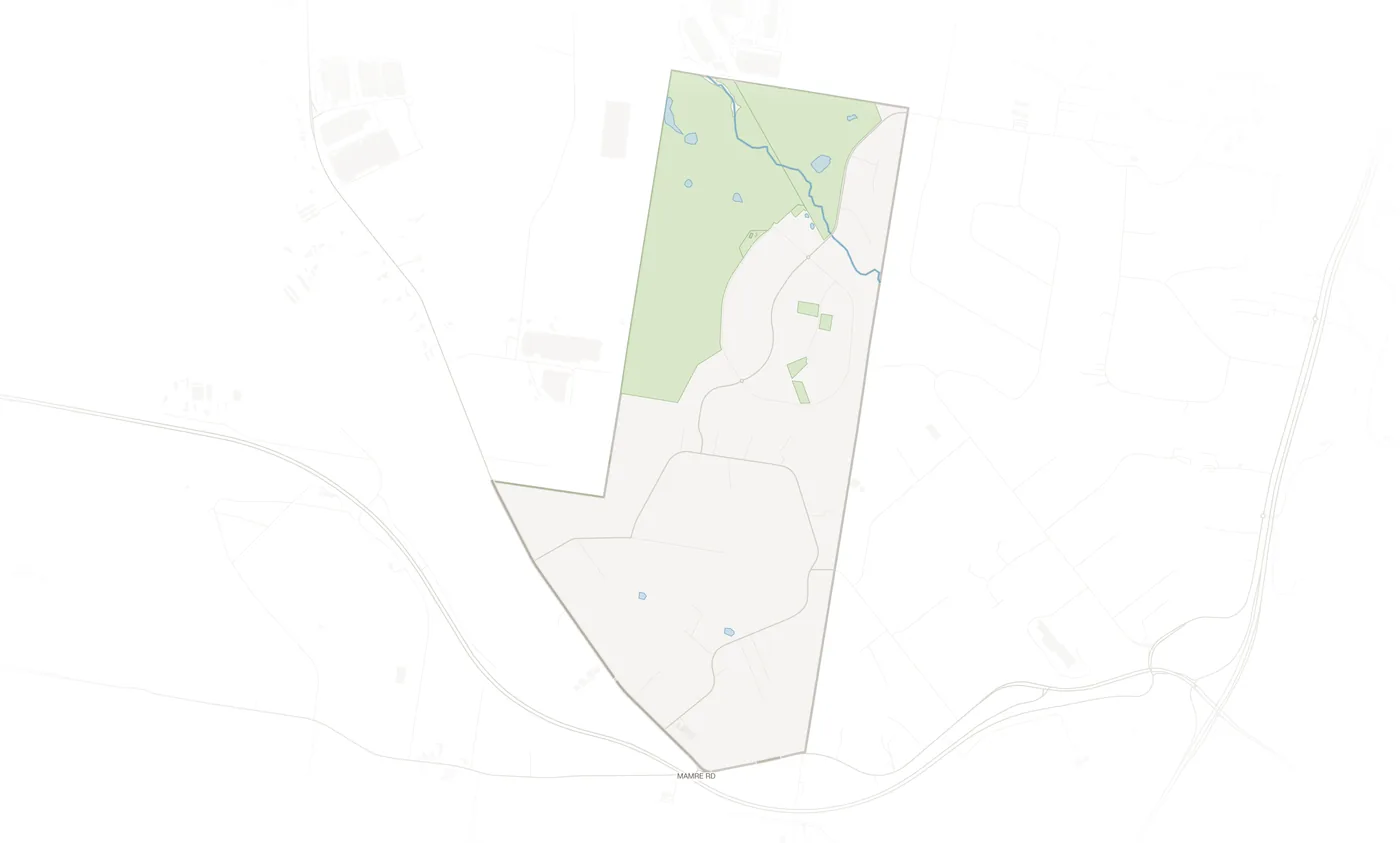 Mount Vernon urban fabric map