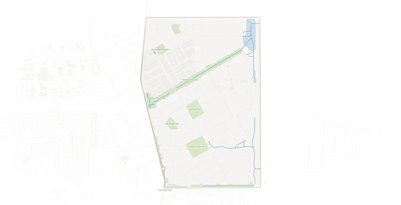 Muirhead urban fabric map
