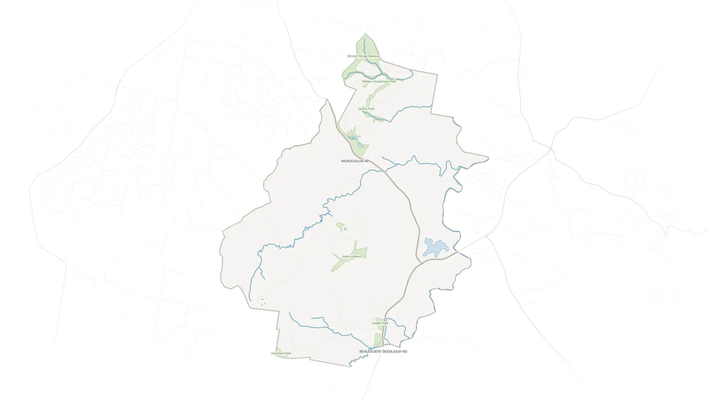 Mundoolun urban fabric map