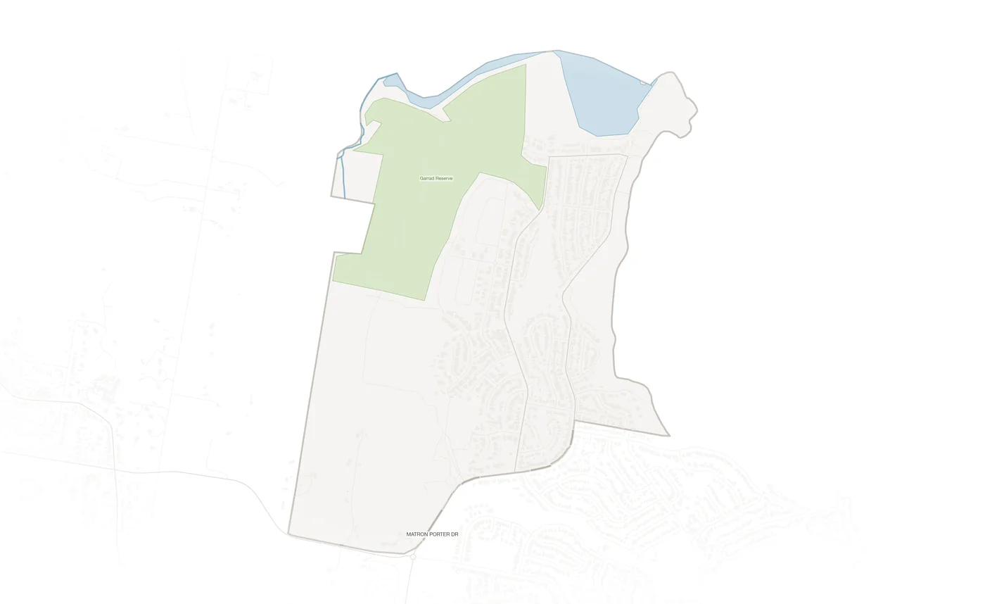 Narrawallee urban fabric map