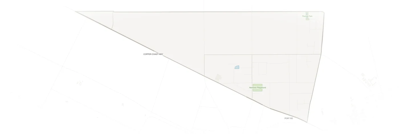 New Town urban fabric map