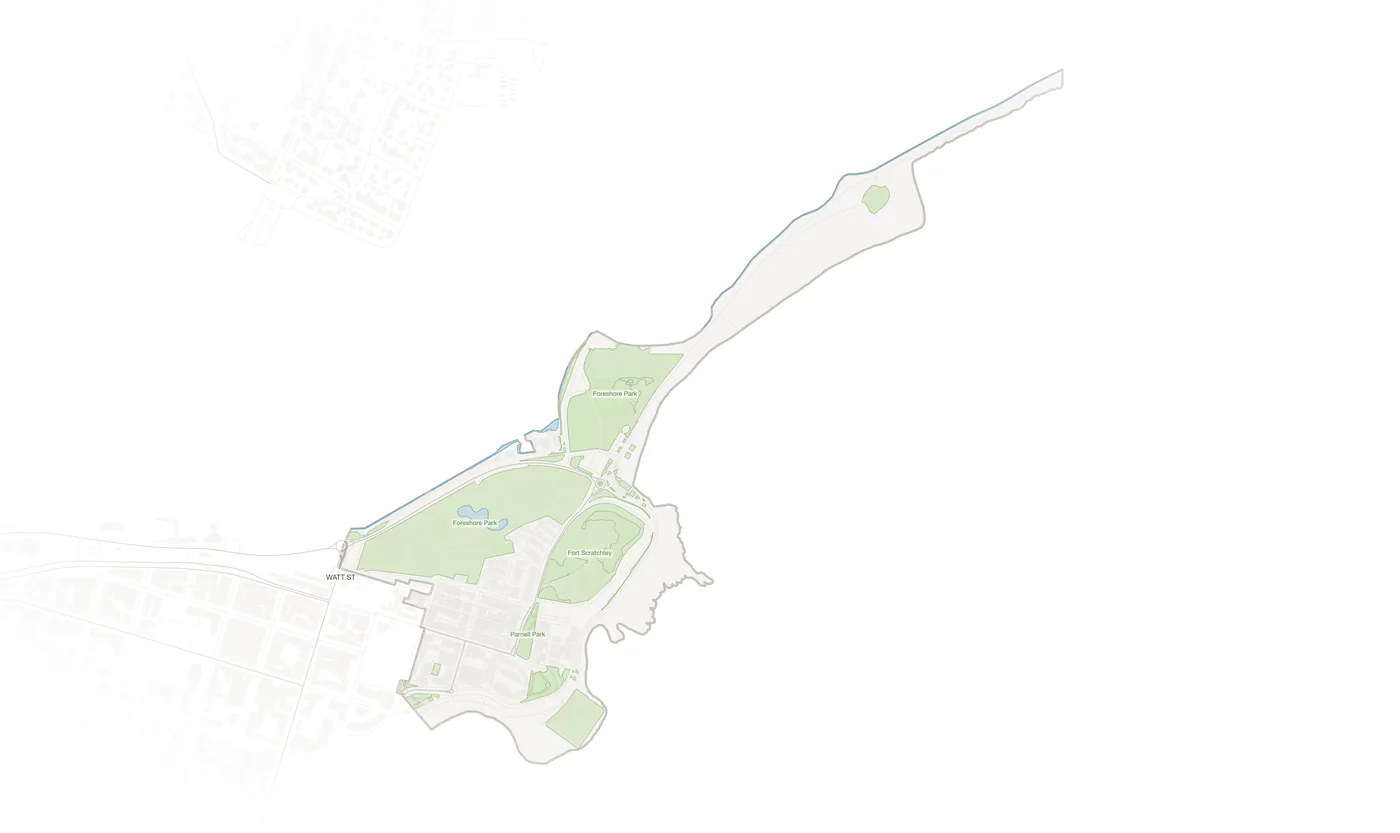 Newcastle East urban fabric map