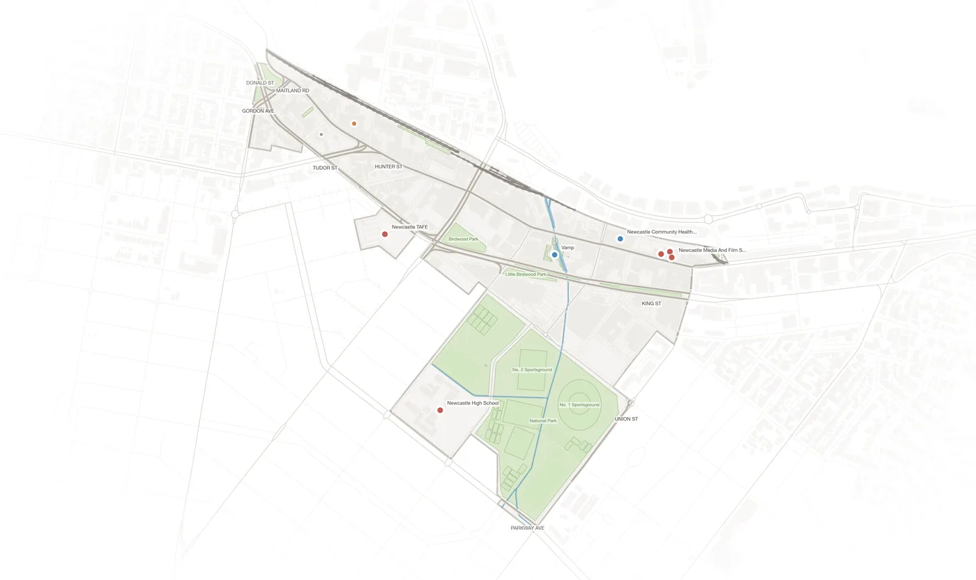 Newcastle West urban fabric map