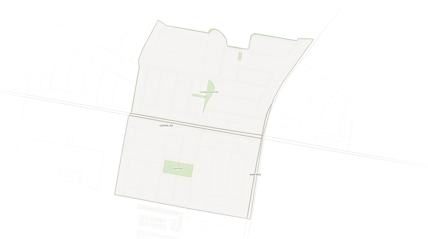 Nirimba urban fabric map