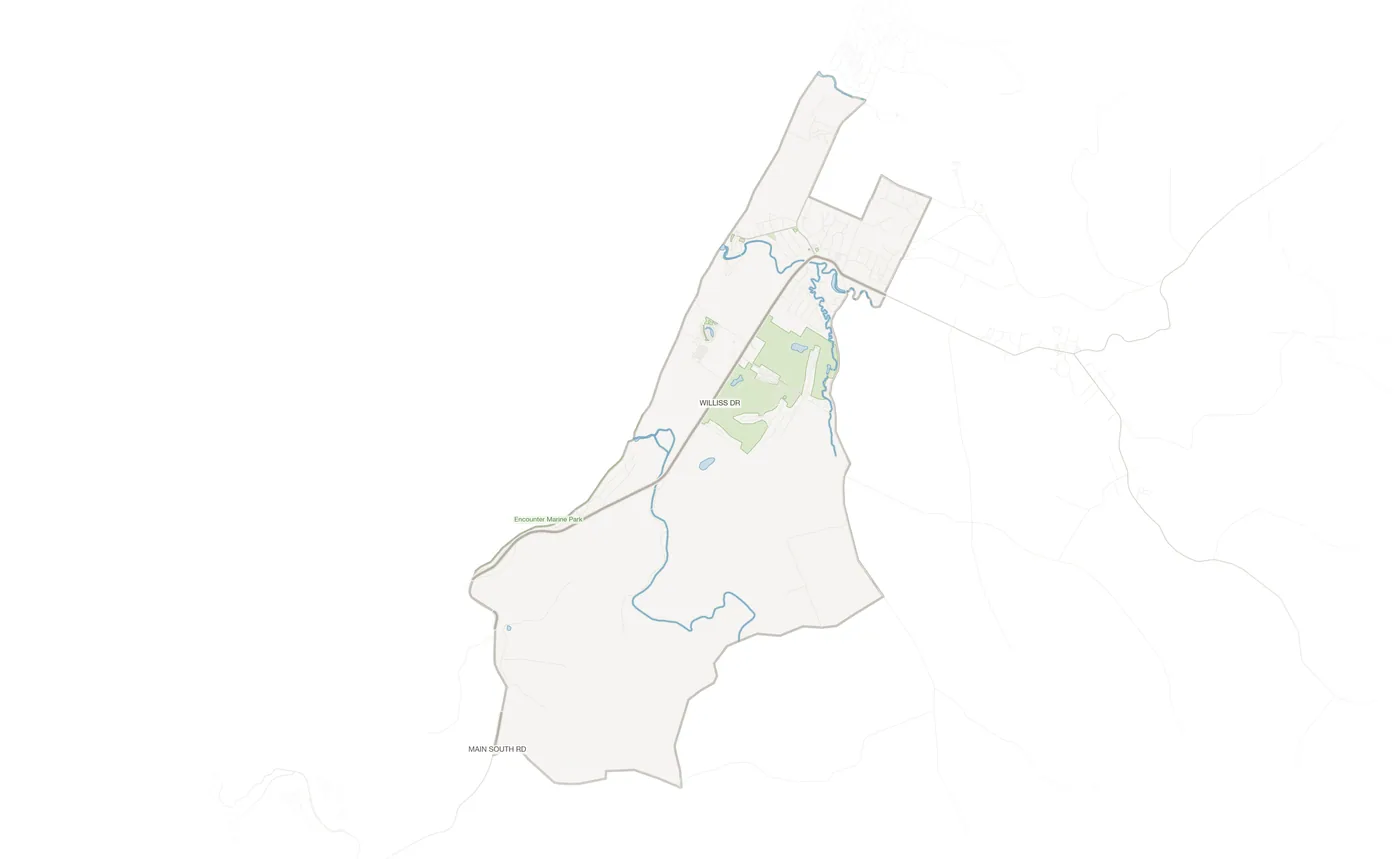 Normanville urban fabric map