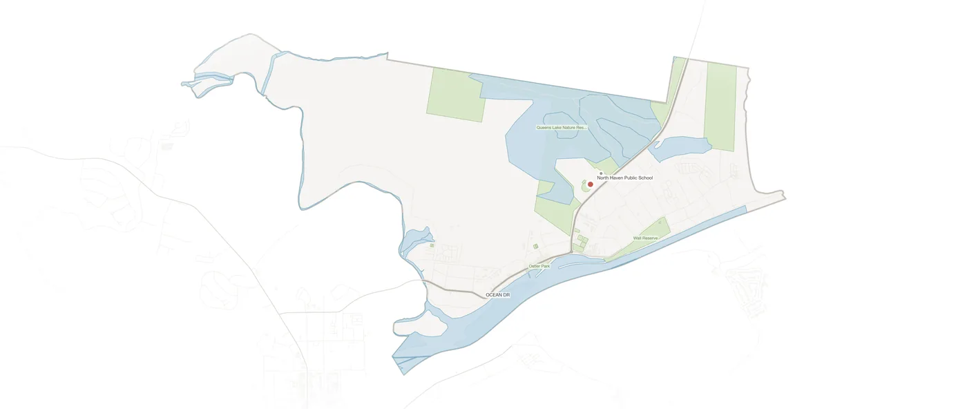 North Haven urban fabric map