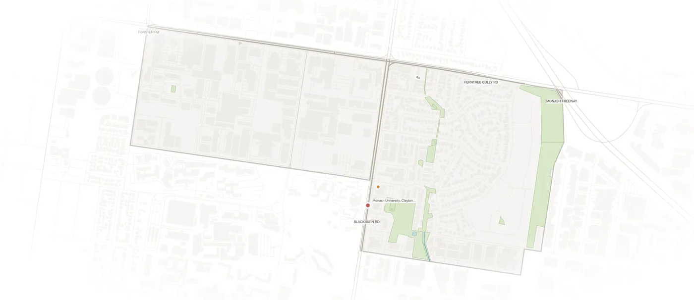 Notting Hill urban fabric map