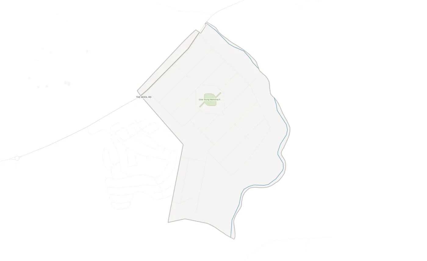 Old Erowal Bay urban fabric map