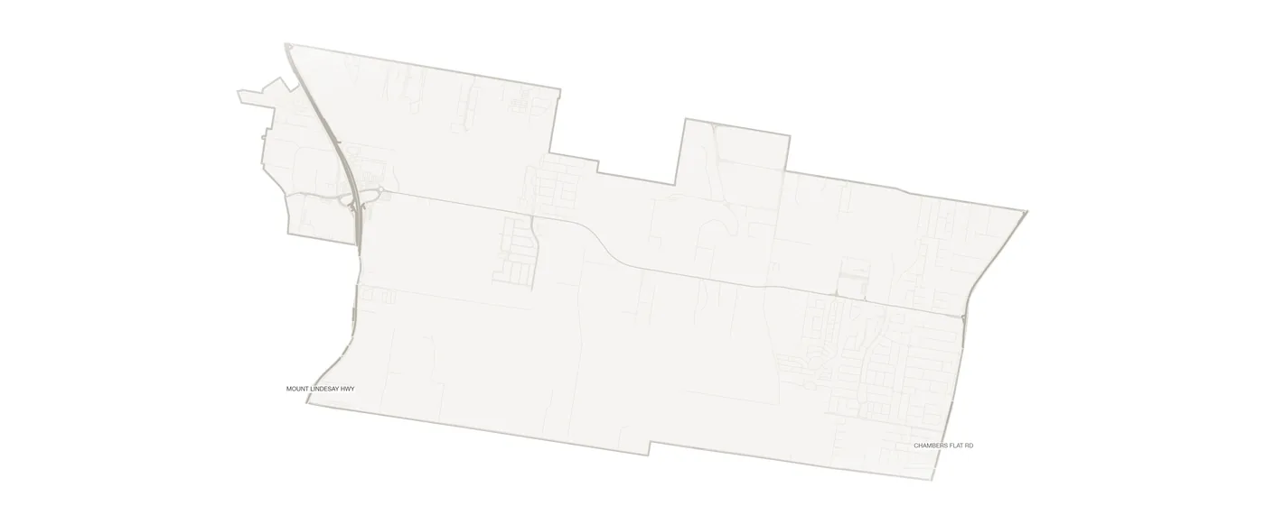 Park Ridge urban fabric map