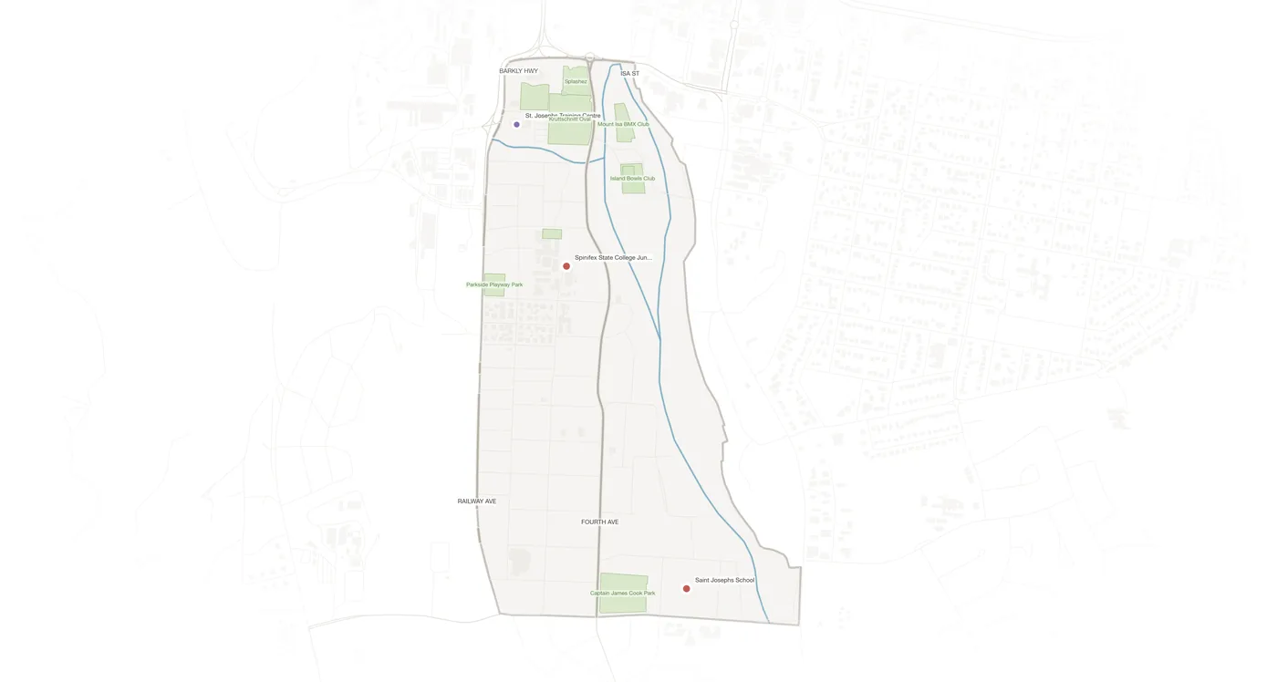 Parkside urban fabric map