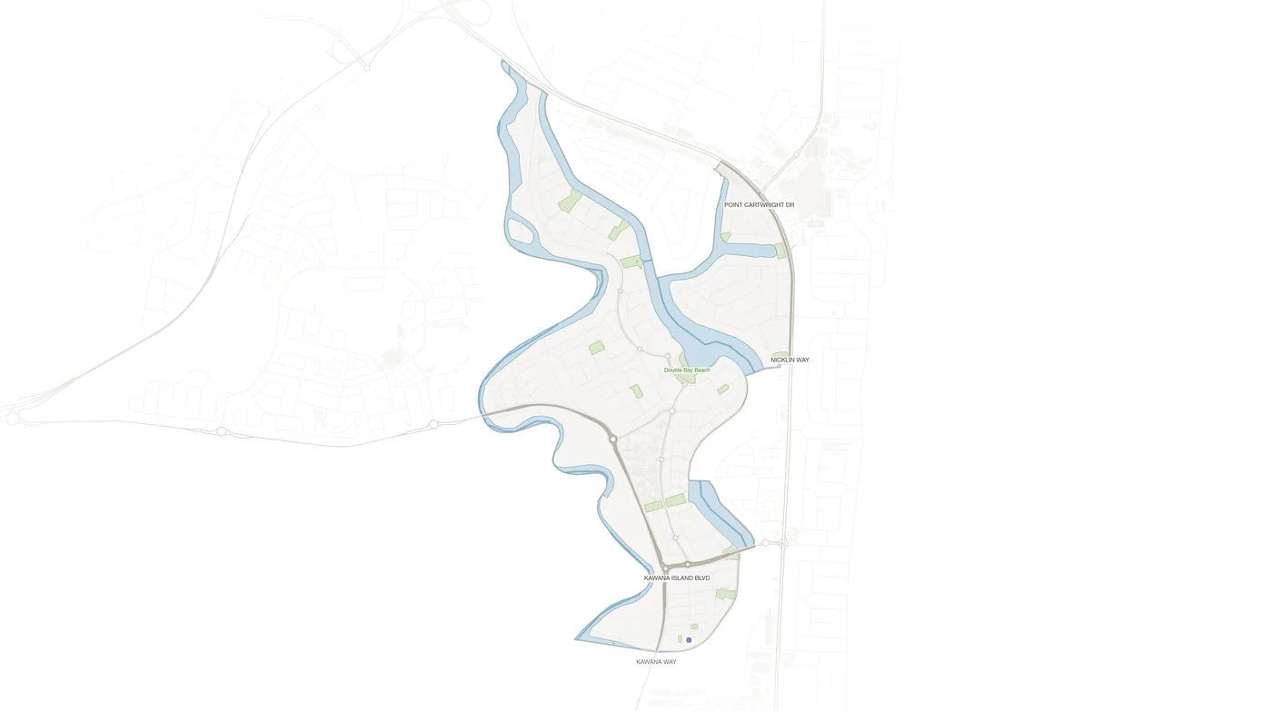 Parrearra urban fabric map