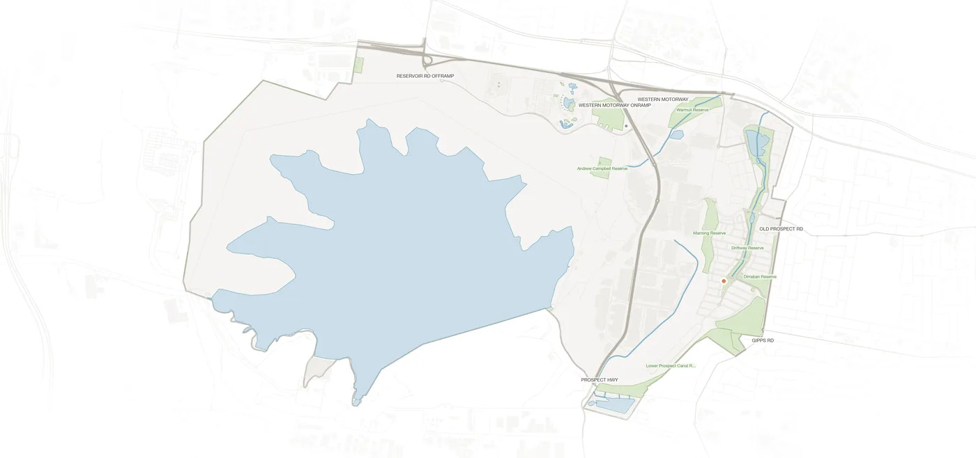 Pemulwuy urban fabric map