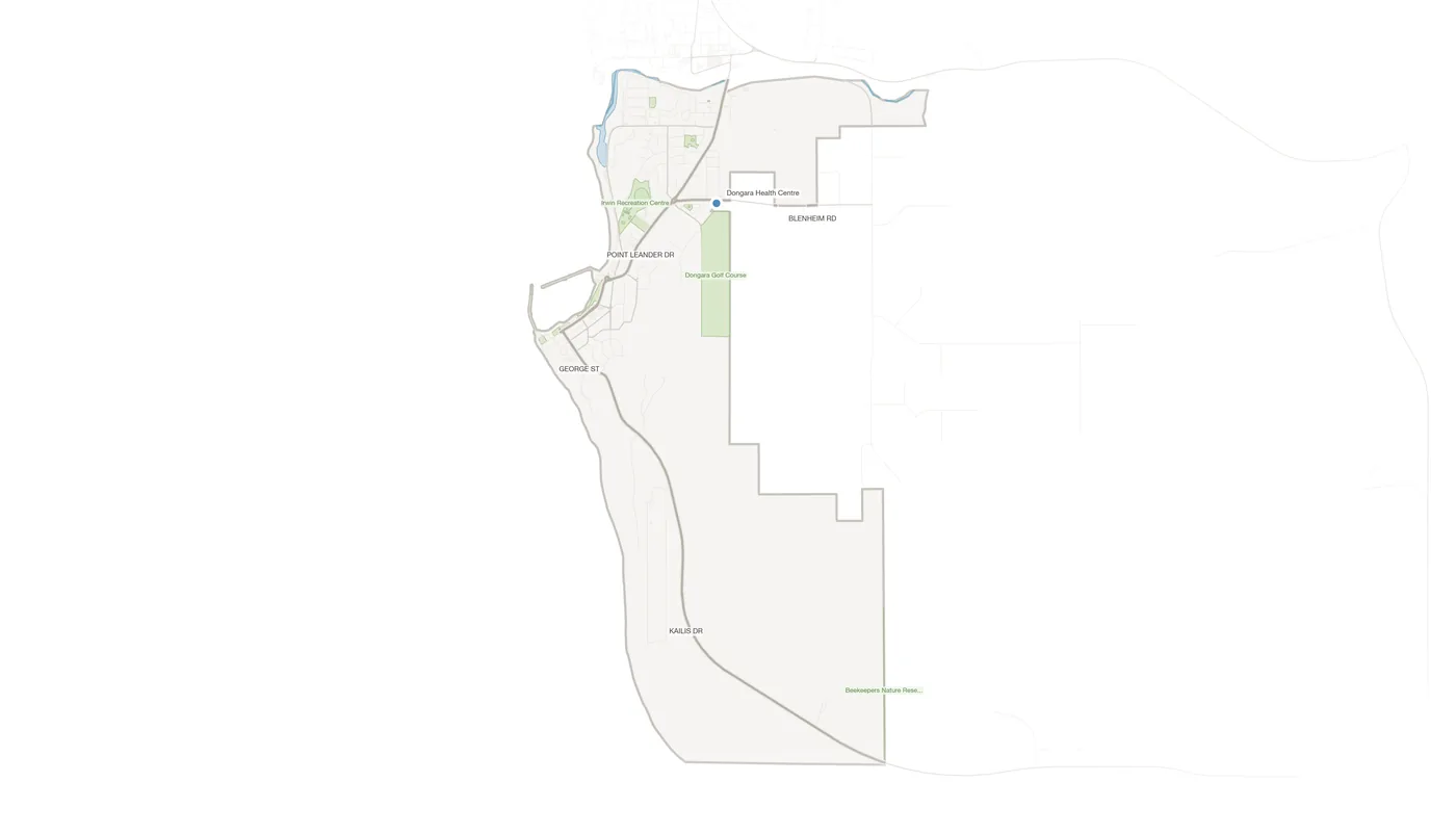 Port Denison urban fabric map