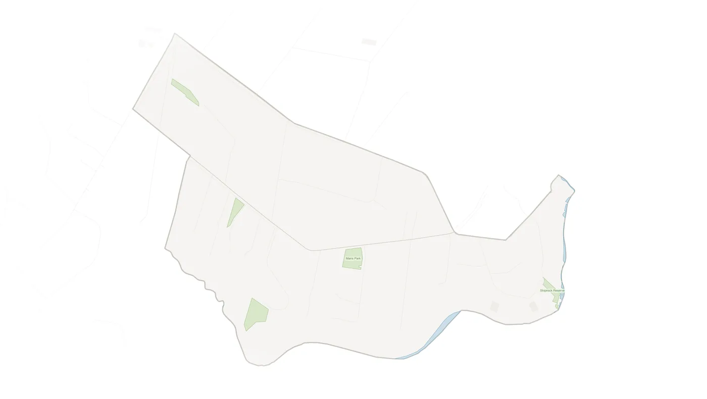 Port Hacking urban fabric map