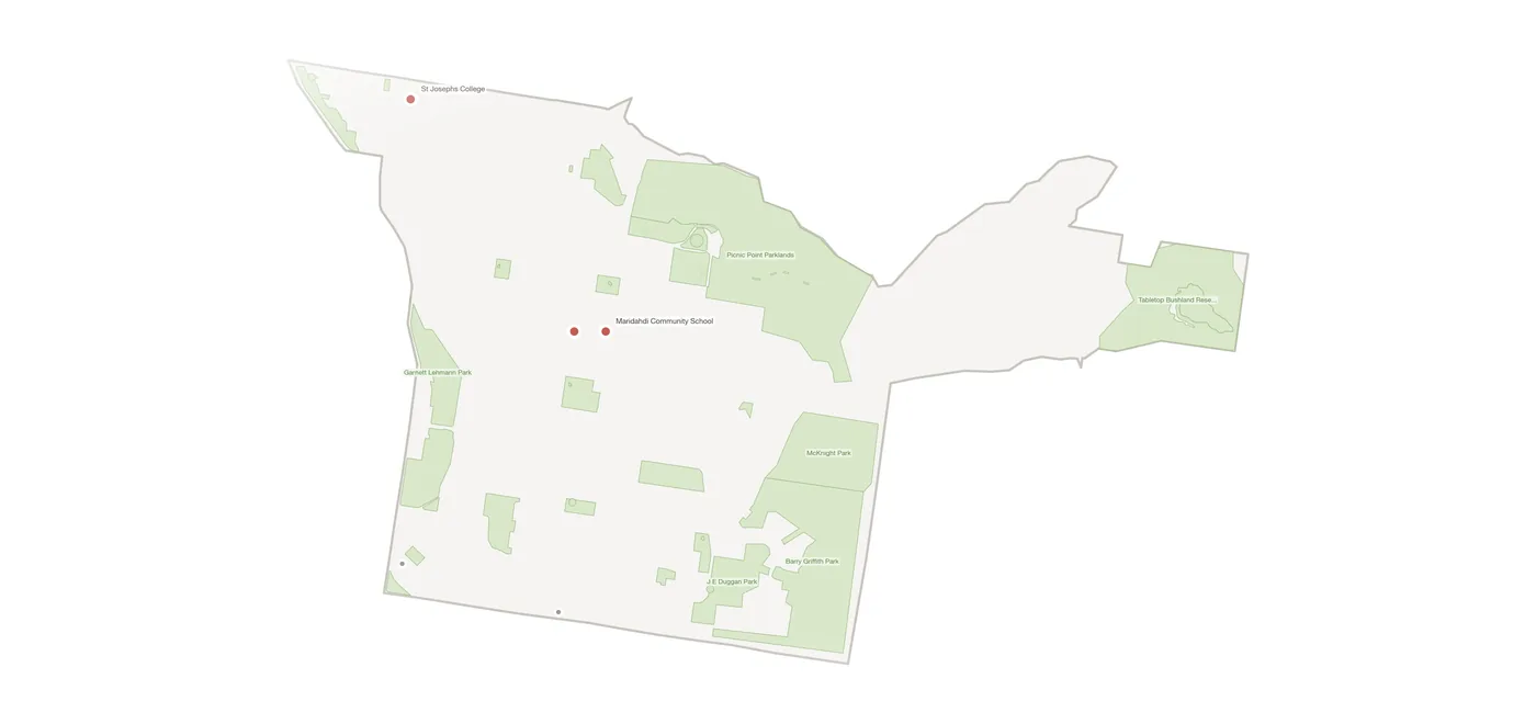 Rangeville urban fabric map