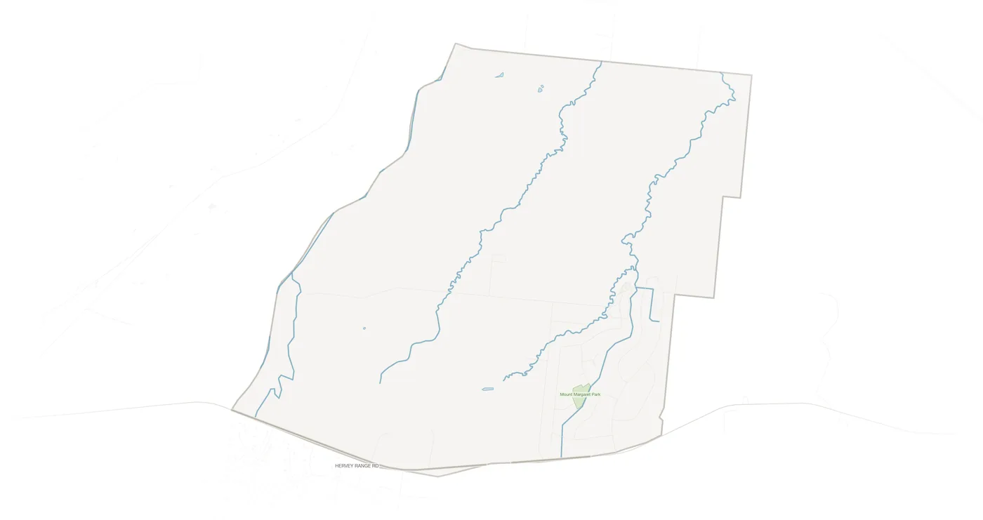 Rangewood urban fabric map
